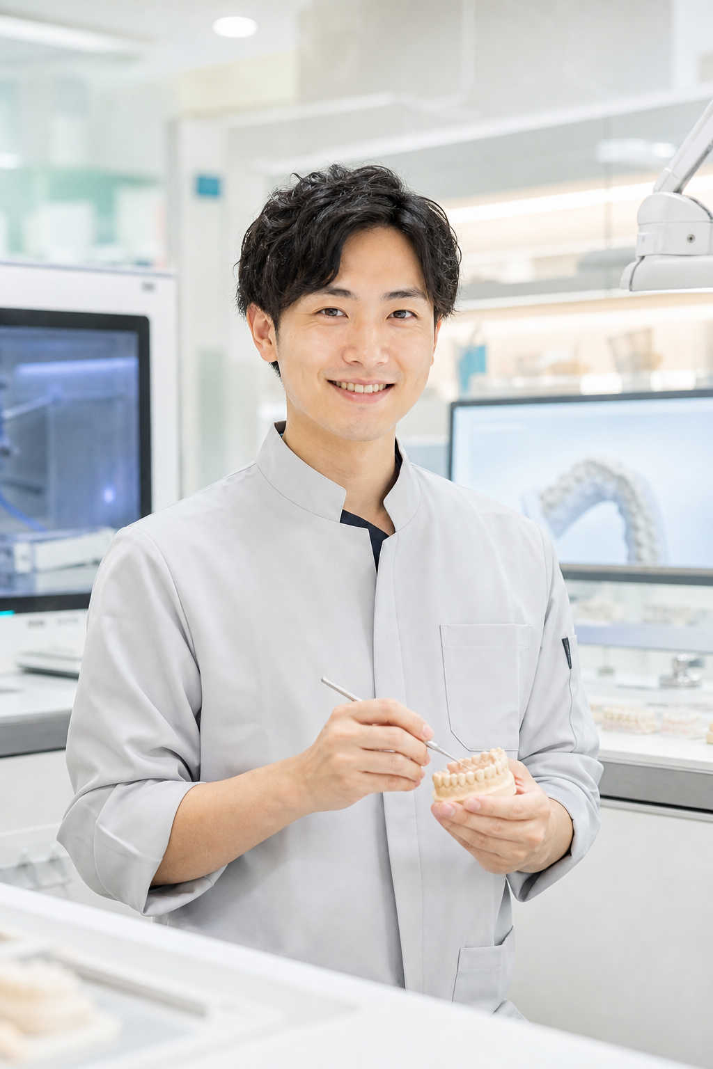 歯科技工士 採用ページ人物画像